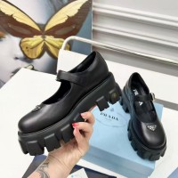 Лоферы Prada Monolith Mary Janes