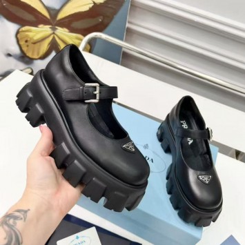 Лоферы Prada Monolith Mary Janes