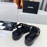 Сандалии Chanel на платформе