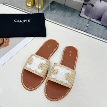 Шлепанцы CELINE LYMPIA