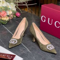 Туфли  Gucci crystal Interlocking G
