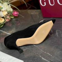 Туфли  Gucci crystal Interlocking G