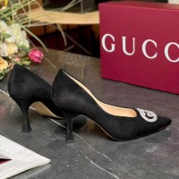 Туфли  Gucci crystal Interlocking G
