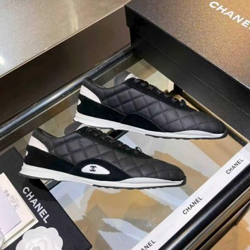 Кеды Chanel стеганые