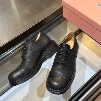 Лоферы дерби Miu Miu