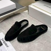  МУЛЫ-ЛОФЕРЫ Saint Laurent  В СТИЛЕ ЭЙЛЬ