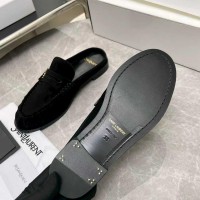  МУЛЫ-ЛОФЕРЫ Saint Laurent  В СТИЛЕ ЭЙЛЬ