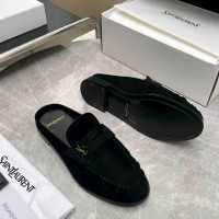  МУЛЫ-ЛОФЕРЫ Saint Laurent  В СТИЛЕ ЭЙЛЬ