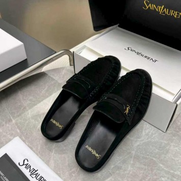  МУЛЫ-ЛОФЕРЫ Saint Laurent  В СТИЛЕ ЭЙЛЬ