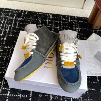 Кеды Dior с вставками 