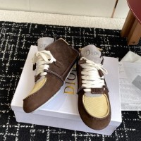 Кеды Dior с вставками 