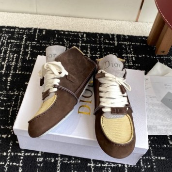 Кеды Dior с вставками 