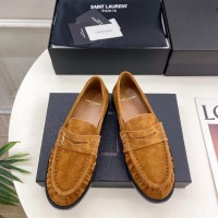 Лоферы мокасины YSL LE LOAFER supple in eel