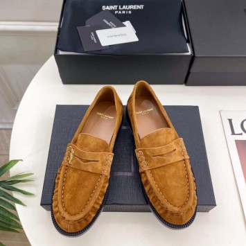 Лоферы мокасины YSL LE LOAFER supple in eel