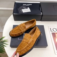 Лоферы мокасины YSL LE LOAFER supple in eel