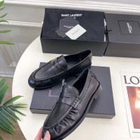 Лоферы мокасины YSL LE LOAFER supple in eel