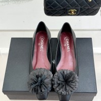 Балетки Chanel на плоской подошве