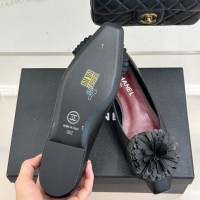 Балетки Chanel на плоской подошве