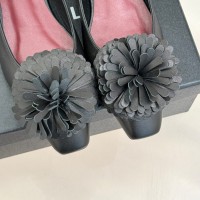 Балетки Chanel на плоской подошве