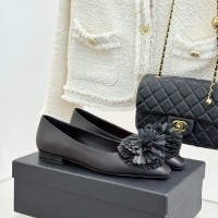 Балетки Chanel на плоской подошве
