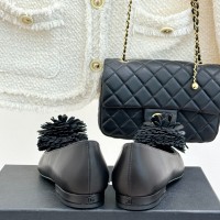 Балетки Chanel на плоской подошве