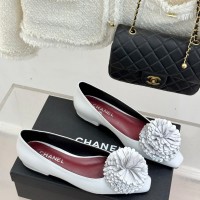Балетки Chanel на плоской подошве