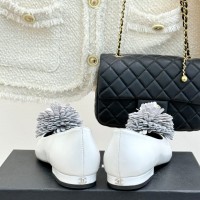Балетки Chanel на плоской подошве
