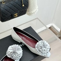 Балетки Chanel на плоской подошве