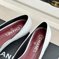 Балетки Chanel на плоской подошве