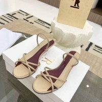 Босоножки The Row Vika Ankle Strap Kitten