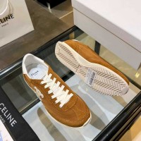 Кроссовки Celine RACER  из нейлона, замши и кожи