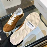 Кроссовки Celine RACER  из нейлона, замши и кожи