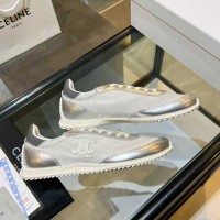 Кроссовки Celine RACER  из нейлона, замши и кожи