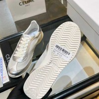 Кроссовки Celine RACER  из нейлона, замши и кожи