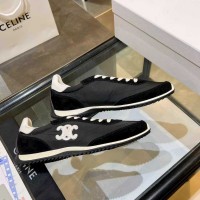 Кроссовки Celine RACER  из нейлона, замши и кожи