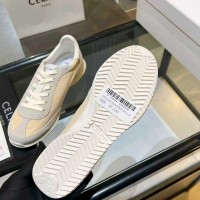 Кроссовки Celine RACER  из нейлона, замши и кожи