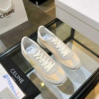 Кроссовки Celine RACER  из нейлона, замши и кожи