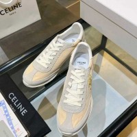 Кроссовки Celine RACER  из нейлона, замши и кожи