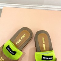 Шлепанцы Miu Miu лаковые