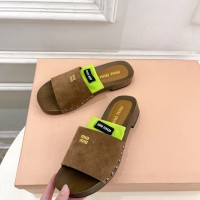 Шлепанцы Miu Miu лаковые