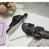 Шлепанцы Dior Médaillon Buckle Slide