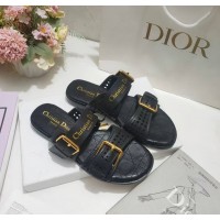 Шлепанцы Dior Médaillon Buckle Slide