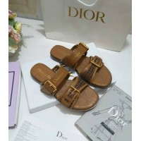 Шлепанцы Dior Médaillon Buckle Slide