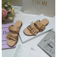 Шлепанцы Dior Médaillon Buckle Slide