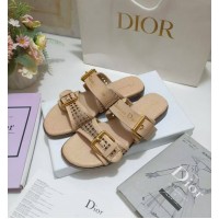 Шлепанцы Dior Médaillon Buckle Slide