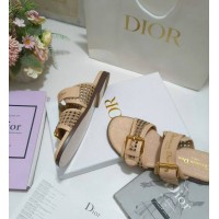 Шлепанцы Dior Médaillon Buckle Slide