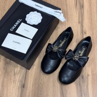 Балетки Chanel с кожаными бантами