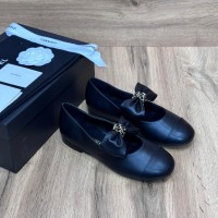 Балетки Chanel с кожаными бантами