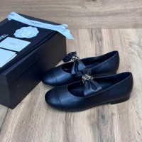 Балетки Chanel с кожаными бантами