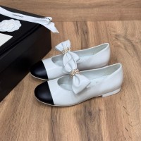 Балетки Chanel с кожаными бантами